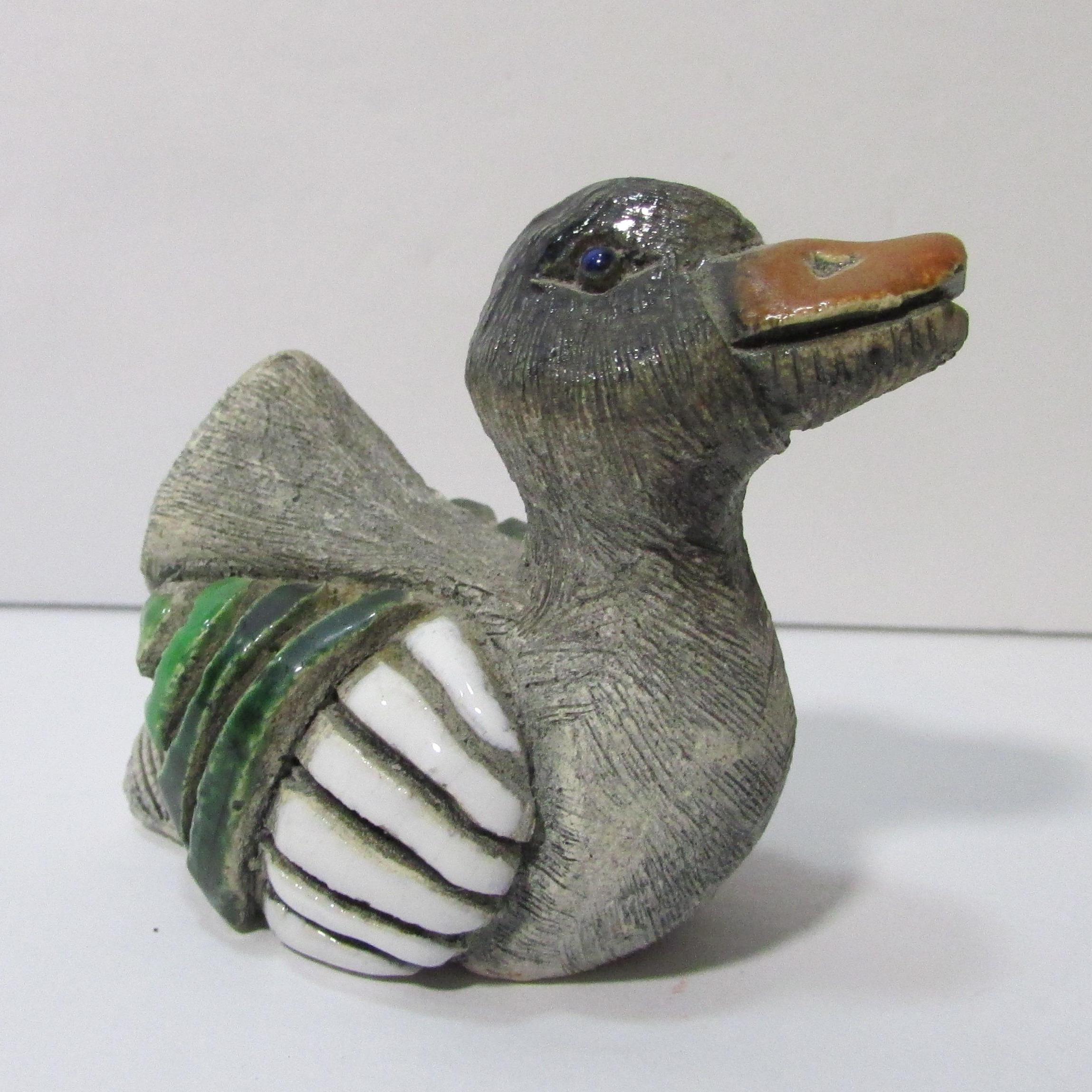 vintage Artesania Riconada duck figure