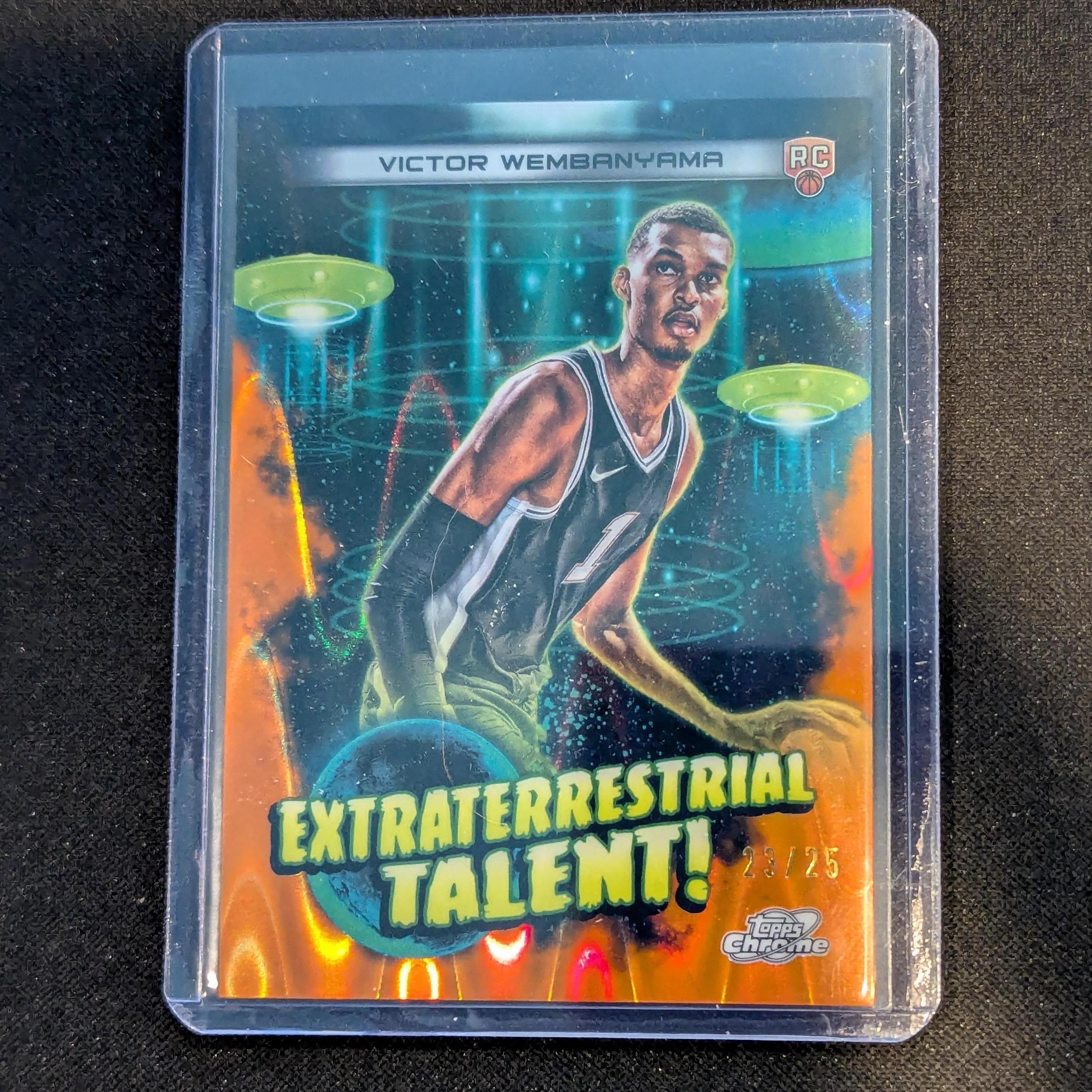 2023-24 Topps Cosmic Chrome Victor Wembanyama Extraterrestrial