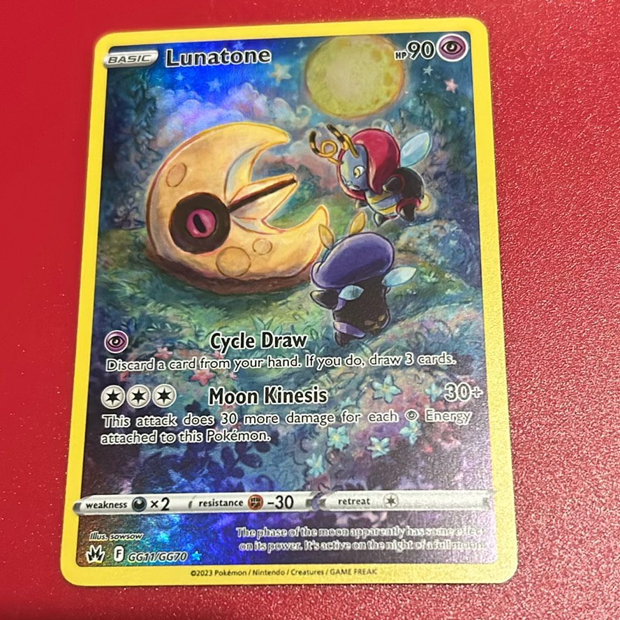 lunatone pokemon card Lunatone 36/107 - Worlds Championships 2006 main image 1