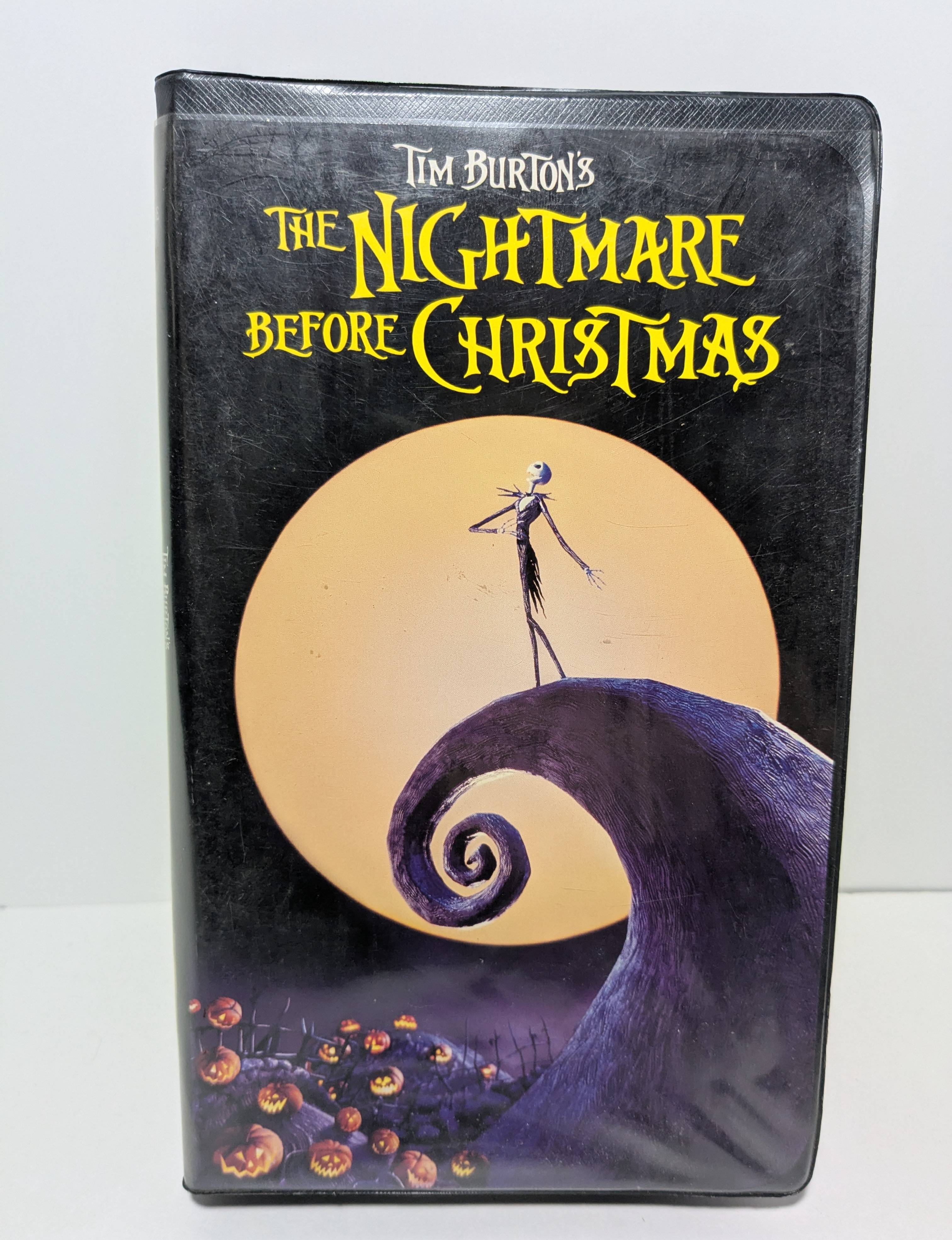 The Nightmare Before Christmas (VHS) - Tested Working