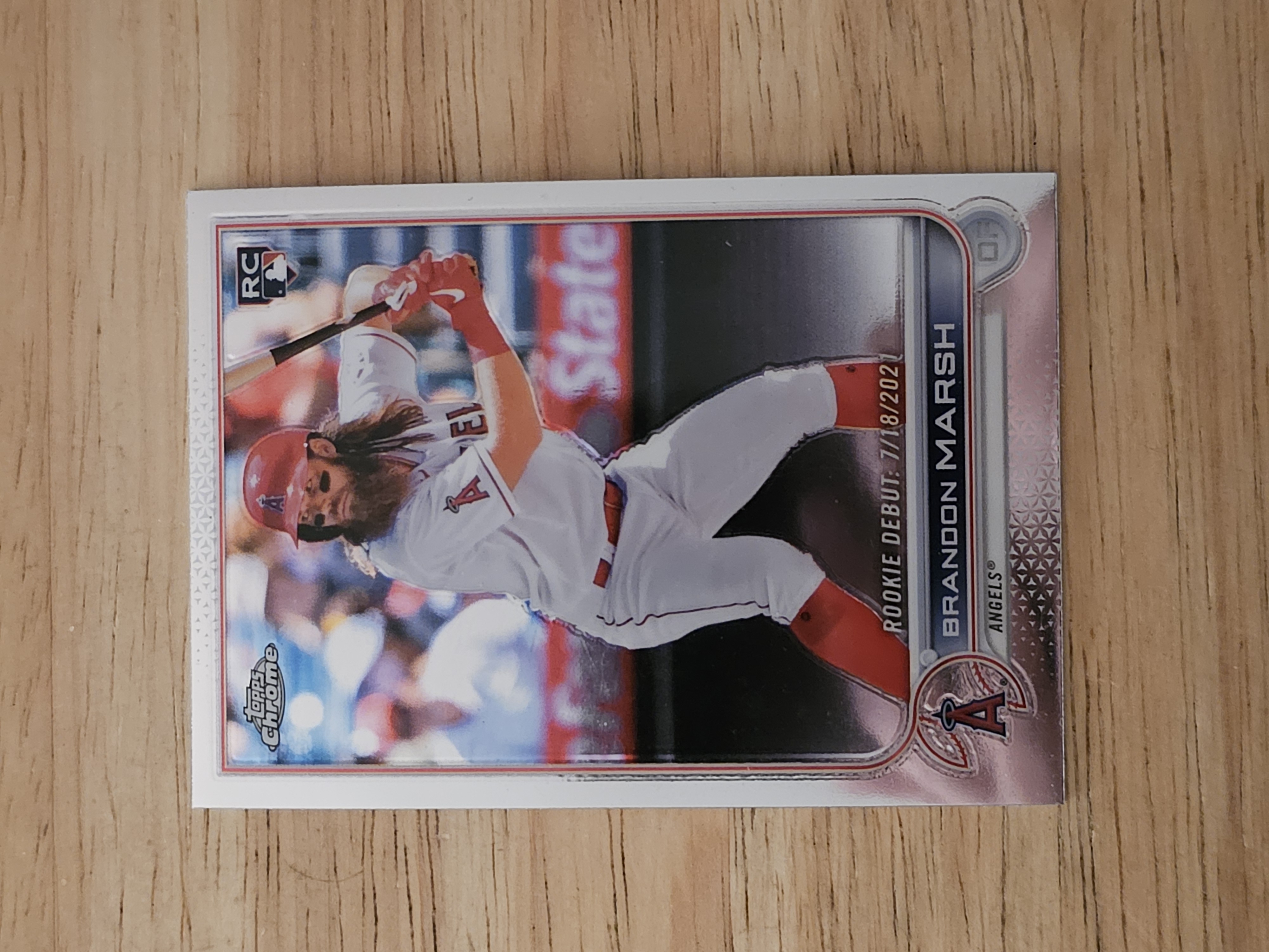 直筆サイン topps now JO ADELL BRANDON MARSH 直筆サイン topps now JO ADELL BRANDON MARSH