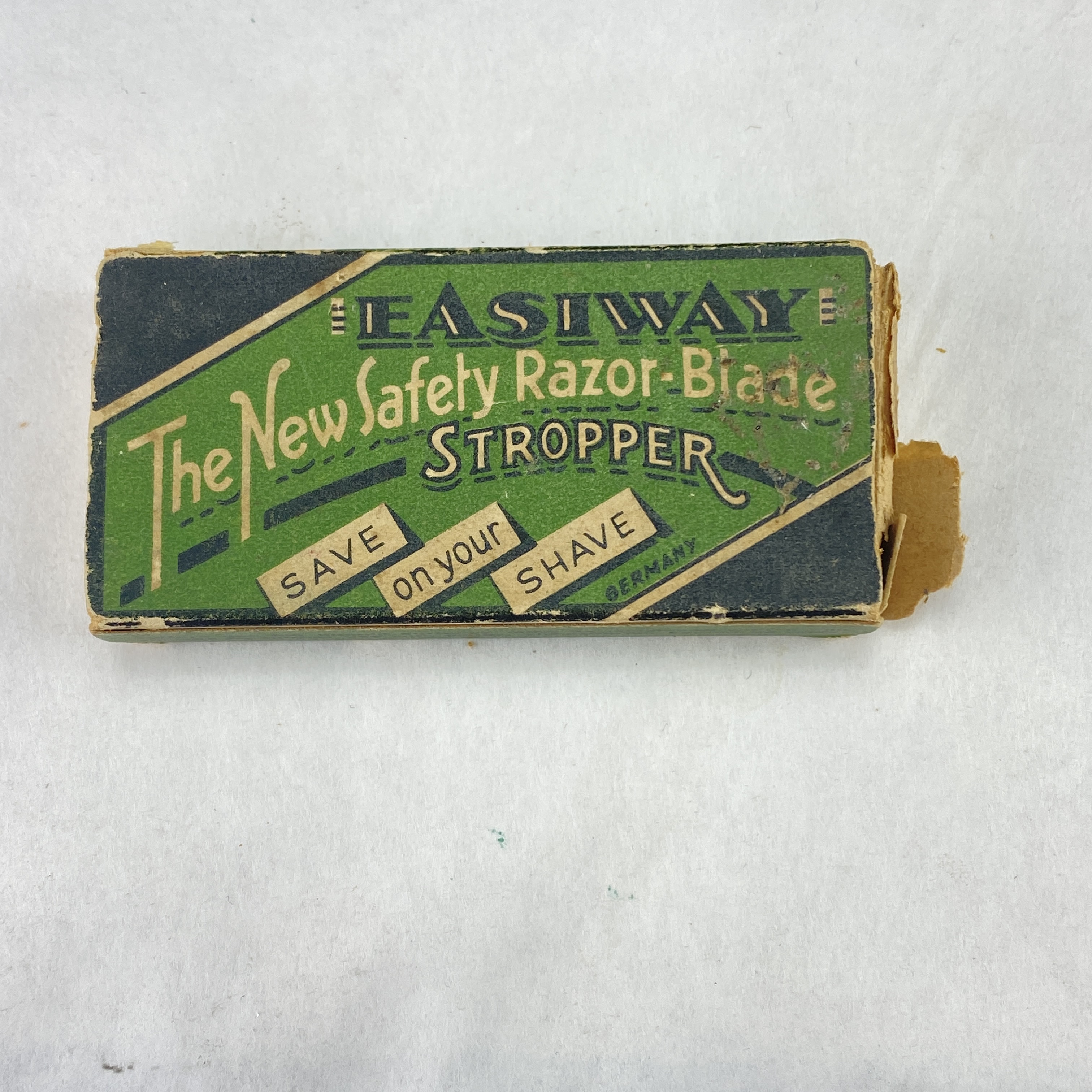 Vintage Easiway The New Safety Razor Blade Stropper Sharpening Stone