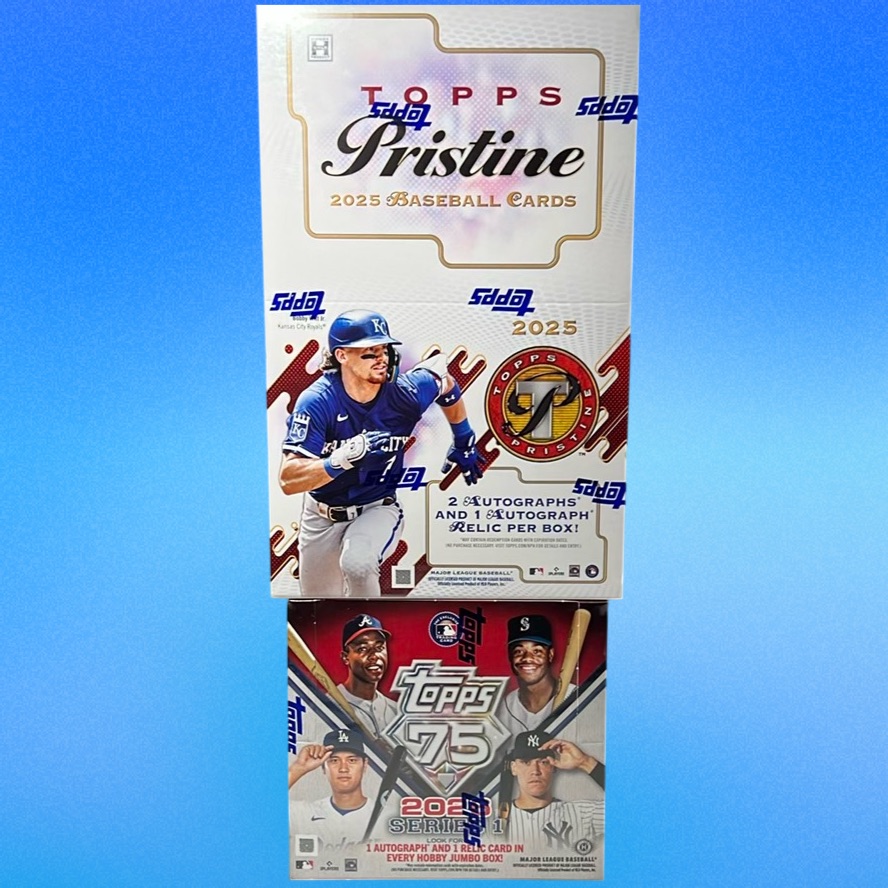 2025 Topps Pristine/ '26 Topps Series 1 Jumbo Baseball 2 Box Mixer