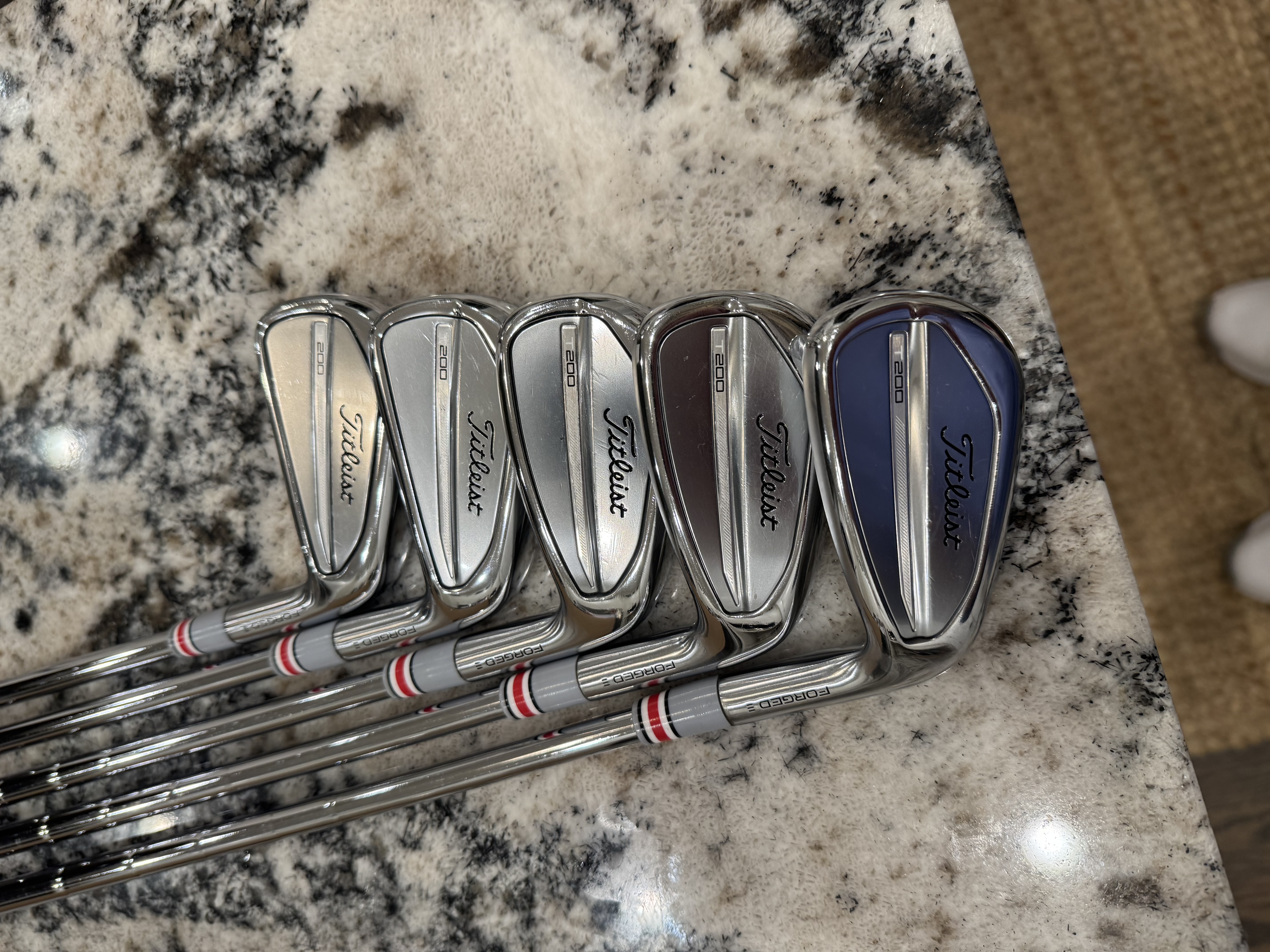 Titleist 23' T200 6-PW KBS Tour Light Stiff Shaft RH Upgraded