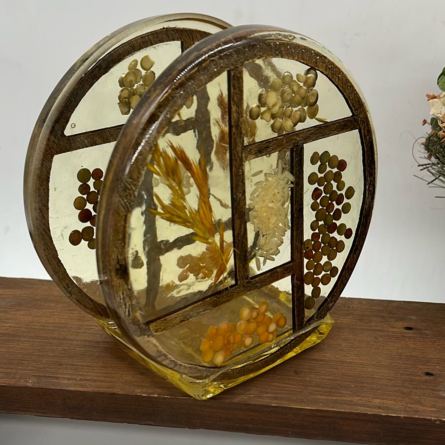 Lucite Napkin Holder