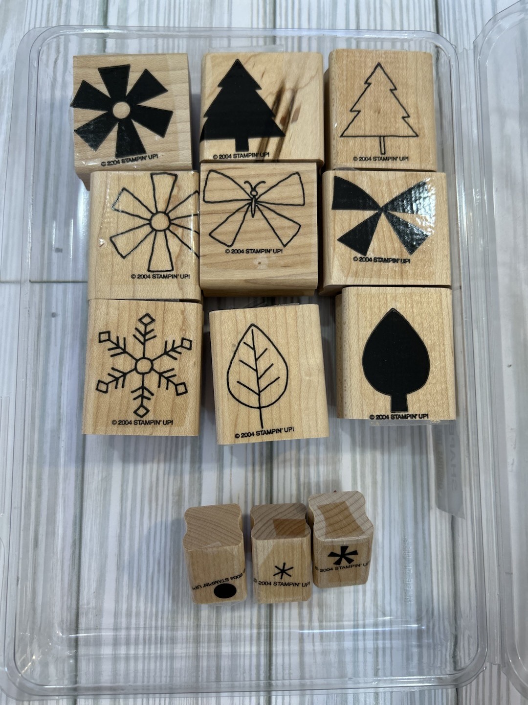 Stampin Up Shapes & Shadows Stamp Set (2004)