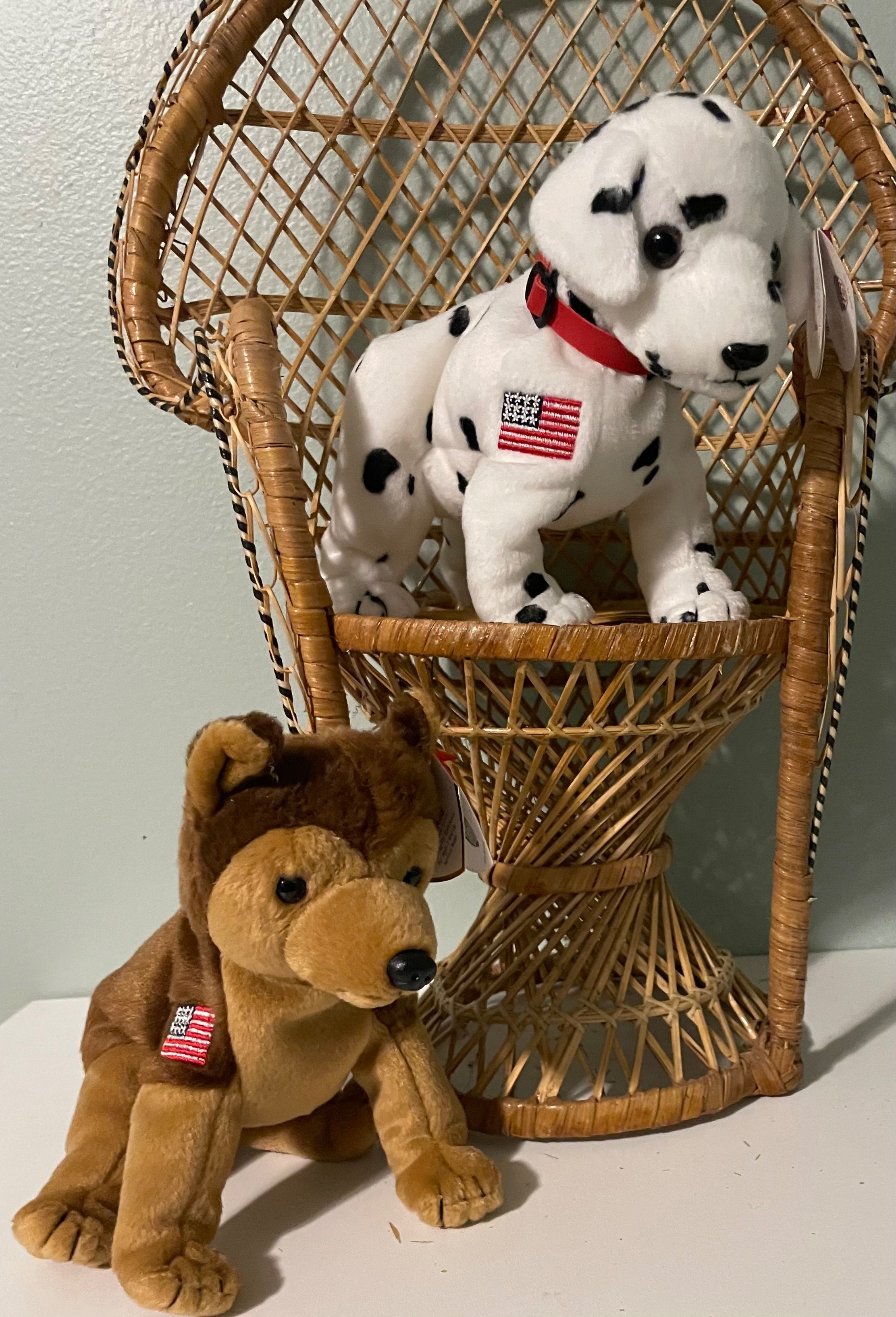 Courage & Rescue 911 Beanie Babies 