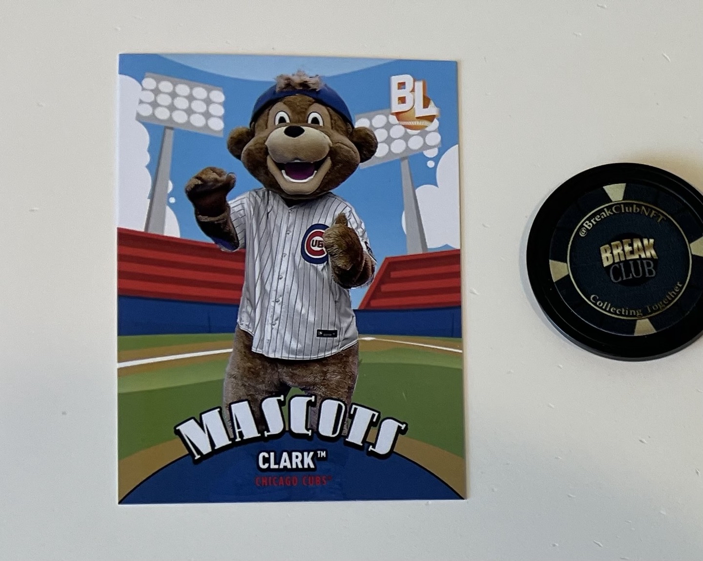 Clark Mascot Chicago Cubs