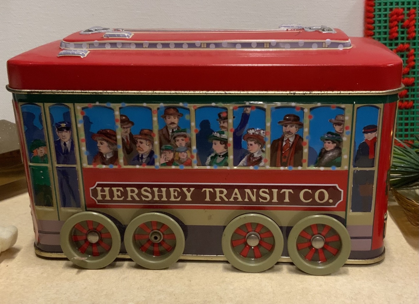 Vintage hersheys trolley