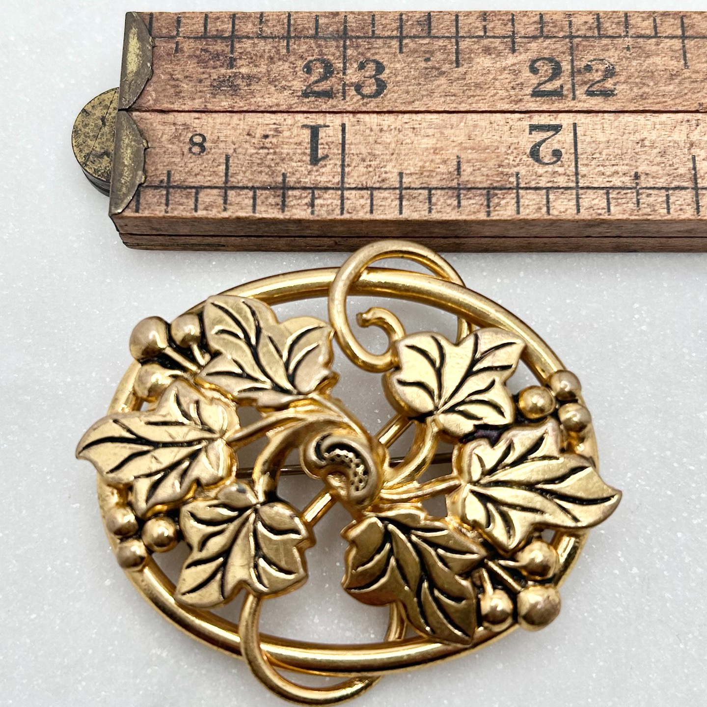 Vintage Vine Brooch main image 0