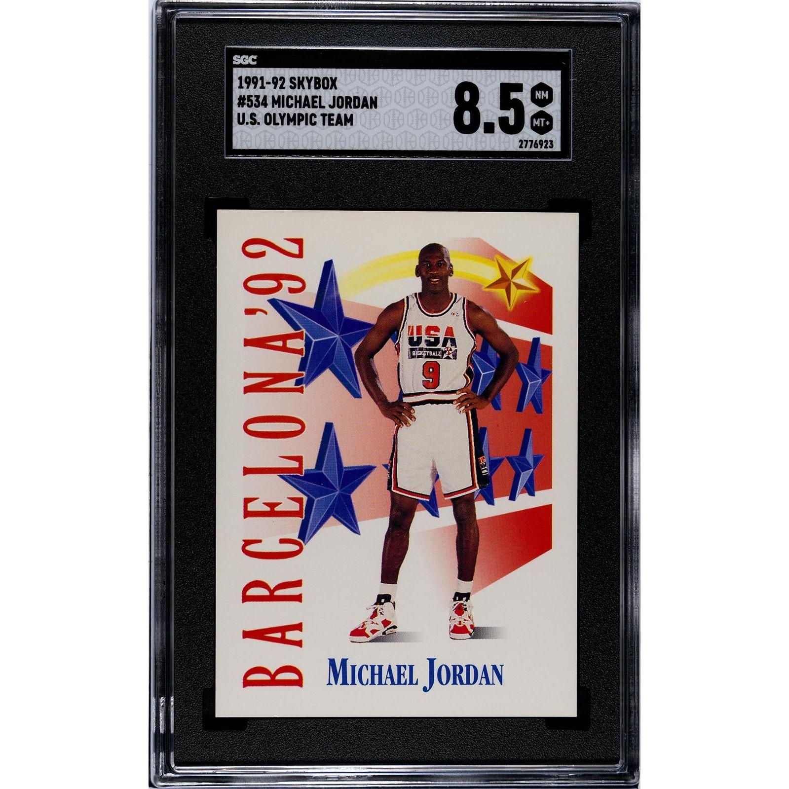 92 skybox michael jordan