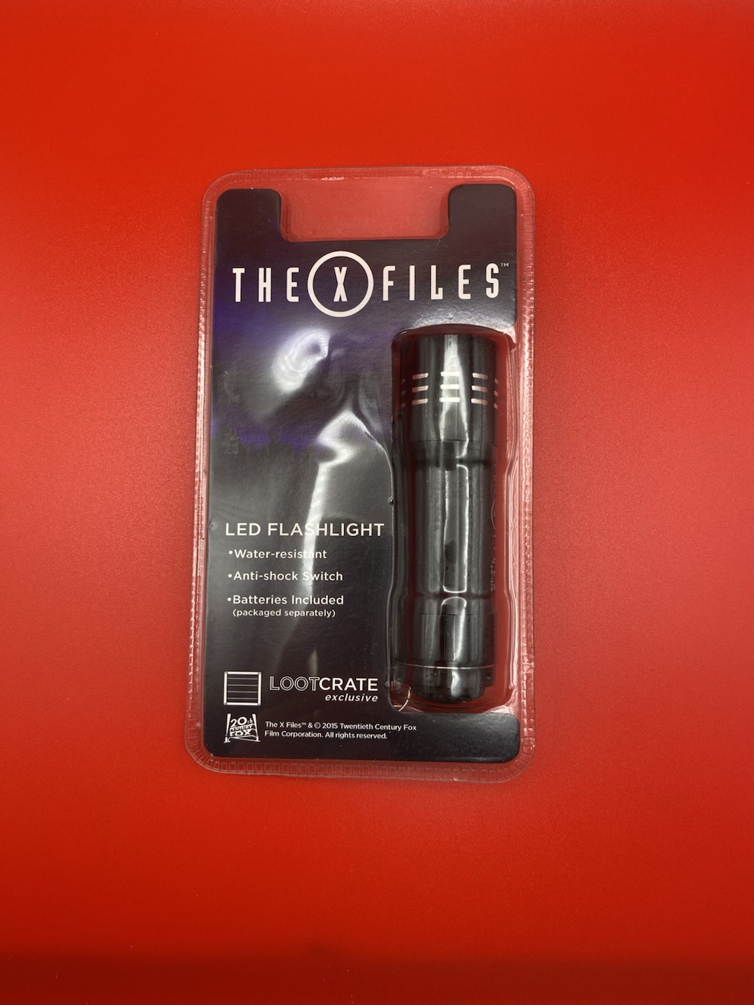 Loot crate The X Files LED Flashlight. - Batteries Not Included