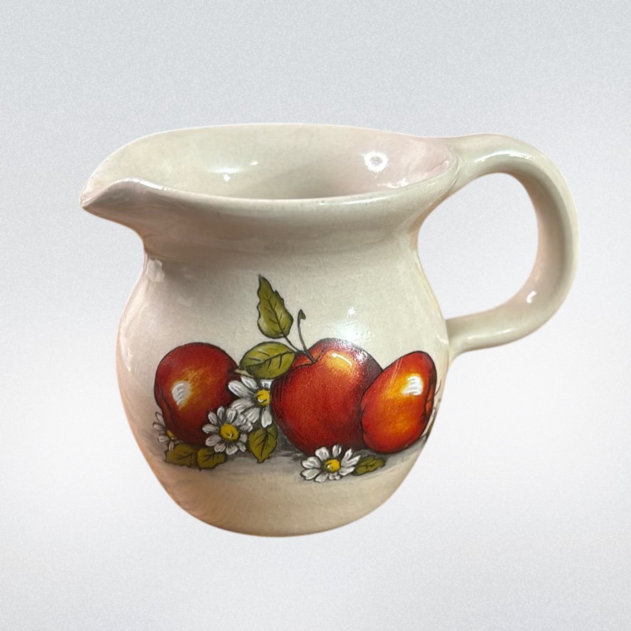 Apple Pottery Pitcher From Shakers & Thangs
