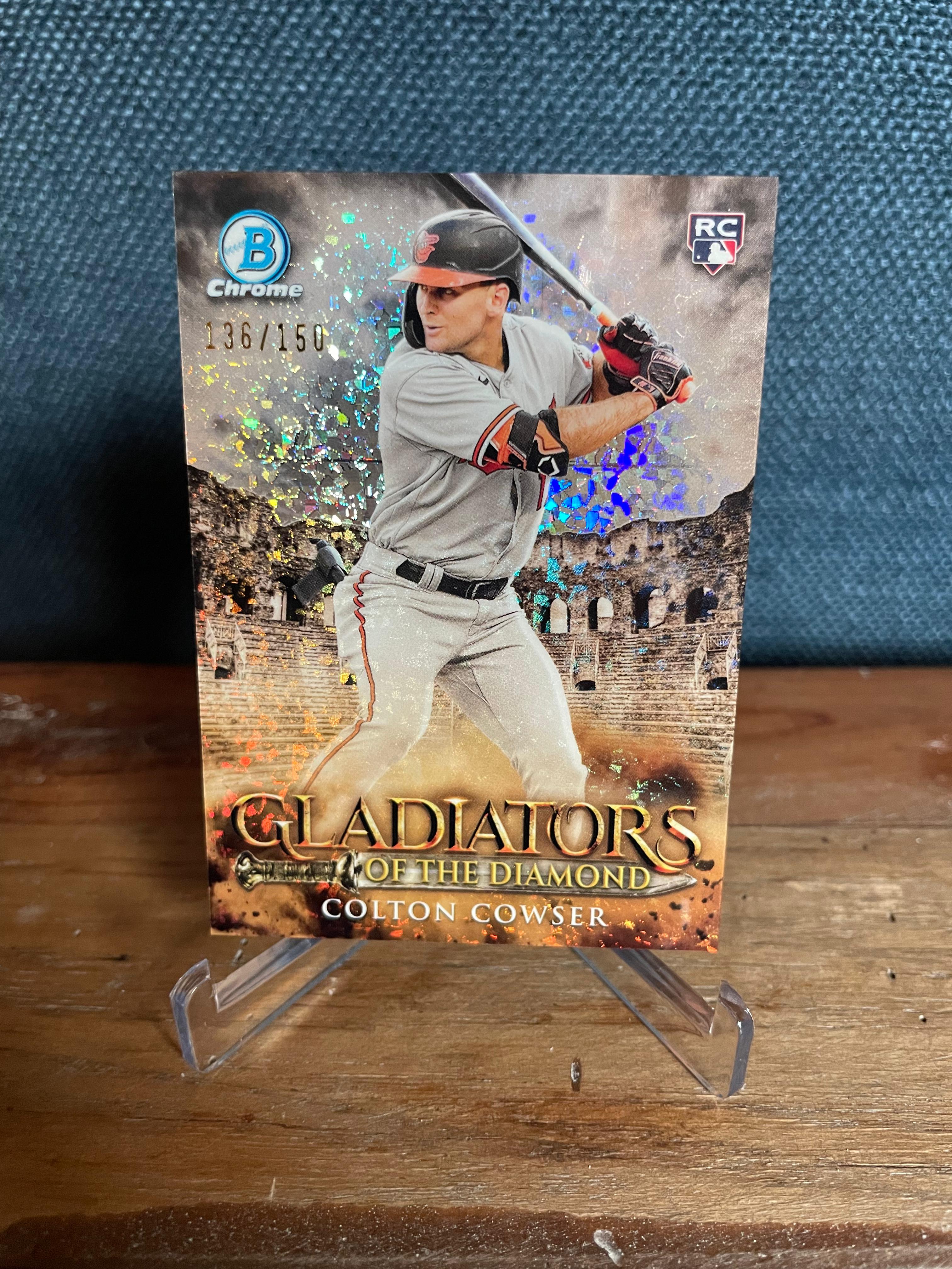 Colton Cowser (Baltimore Orioles) 2024 Bowman Chrome Gladiators of 