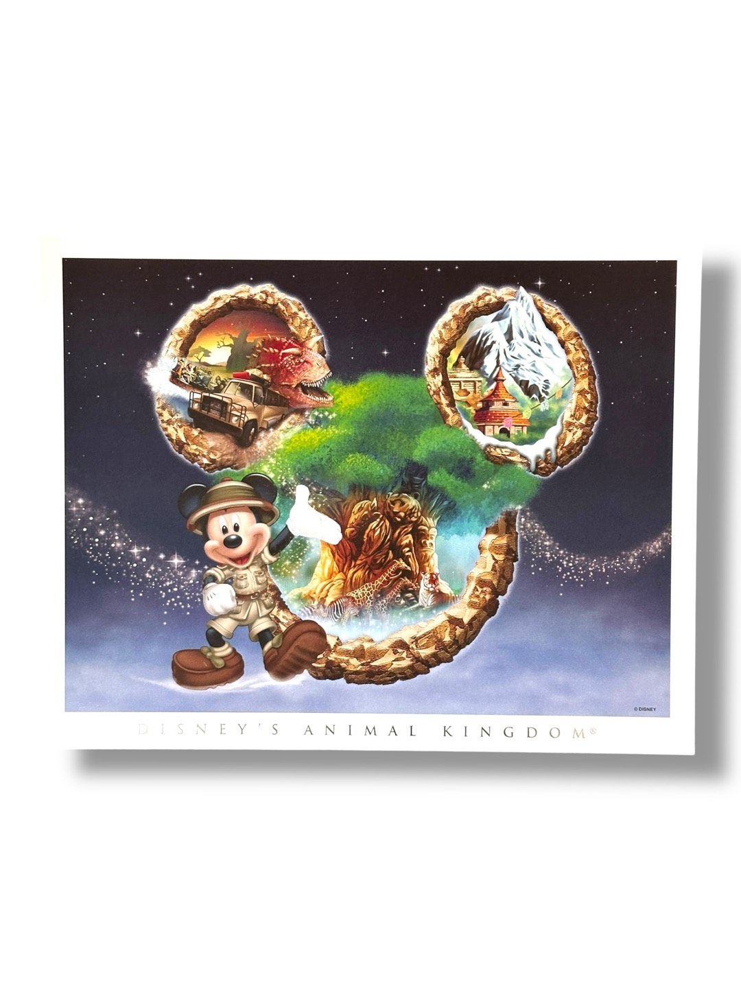 ディズニーワールド　直筆サイン　2000　限定　ポスター　リトグラフ　パレード Walt Disney World Theme Parks Prints Lithographs COA VTG New