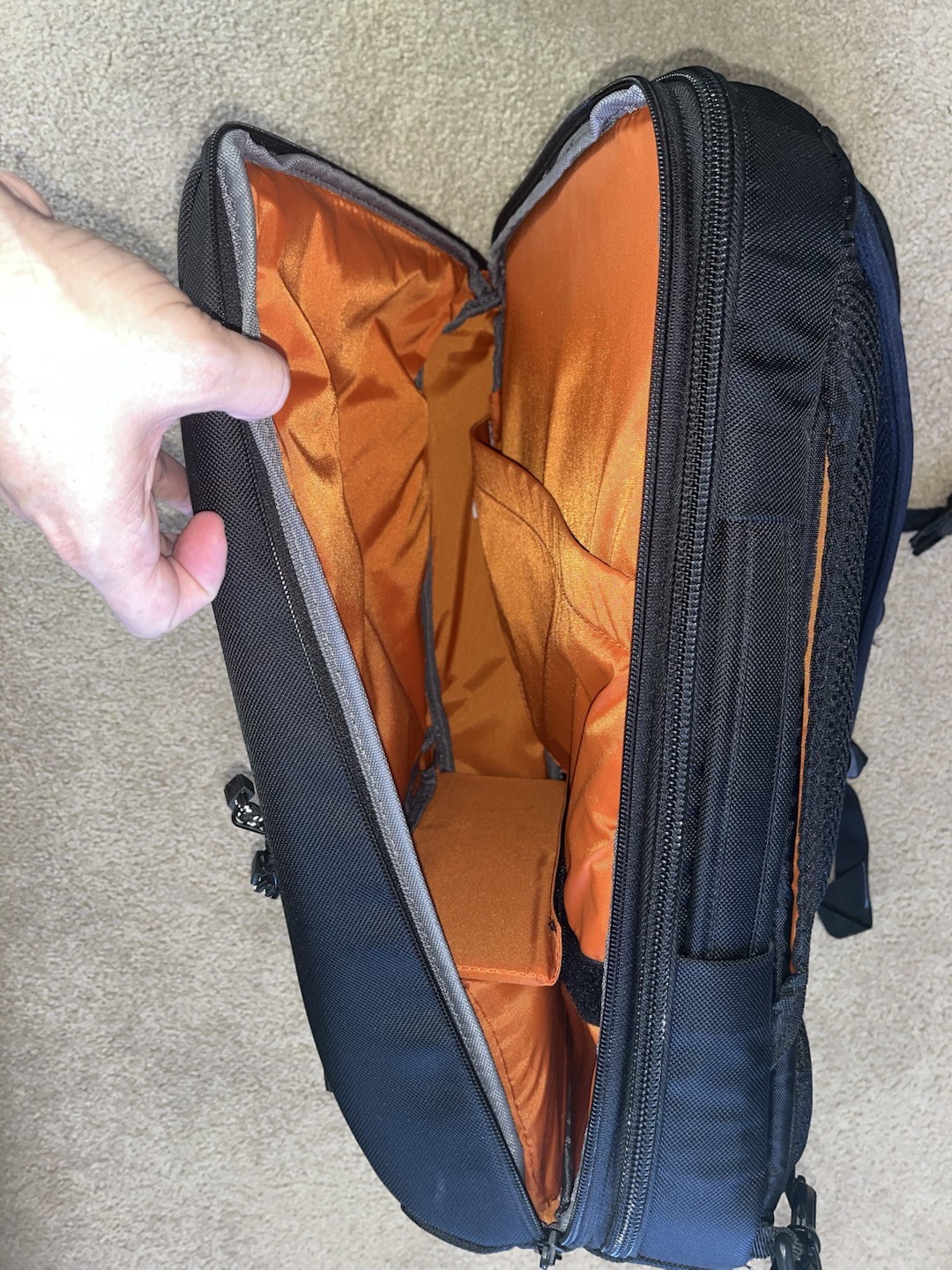 eBags Pro Slim Laptop Backpack (Solid Black)