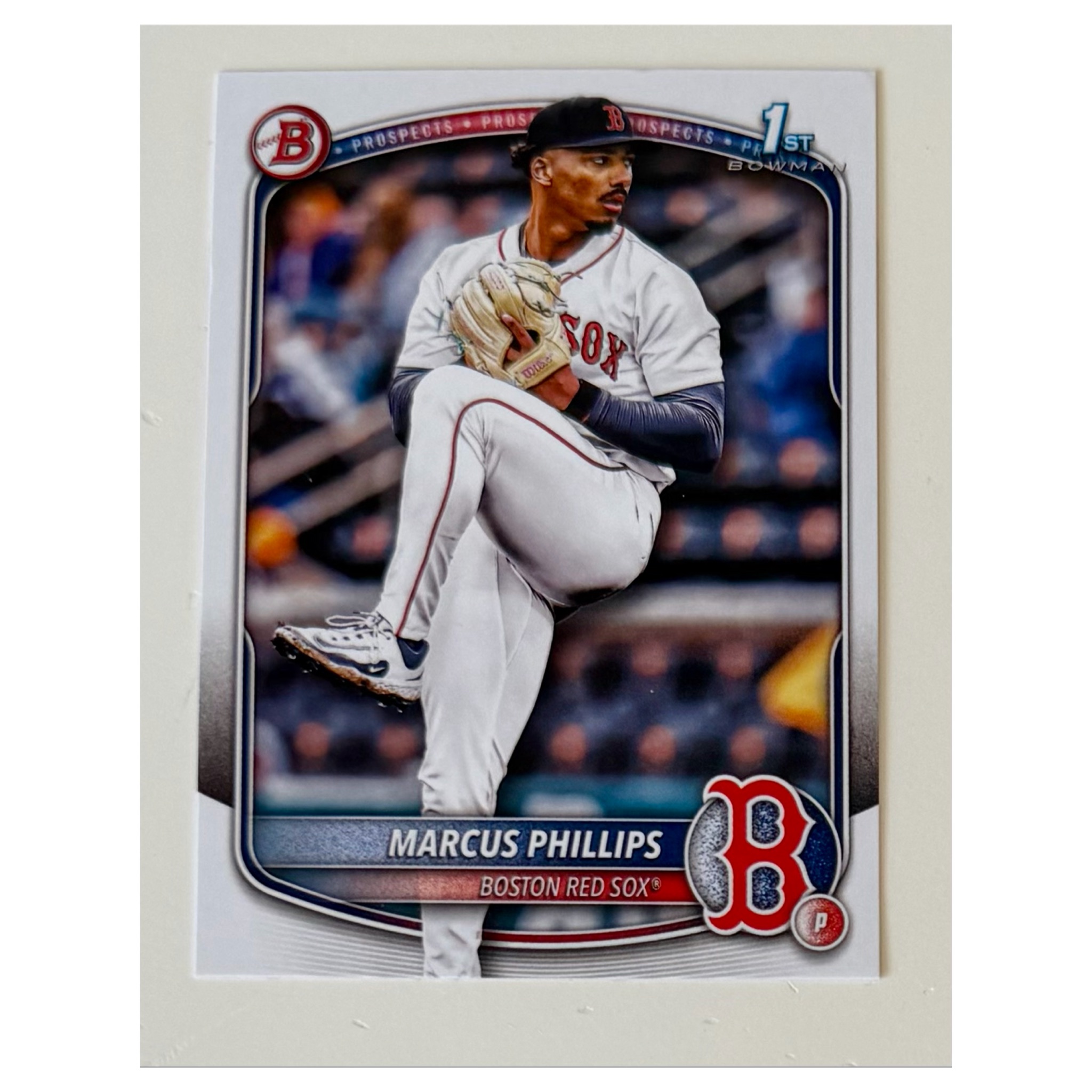 Marcus Phillips Bowman 1st Boston Red Sox