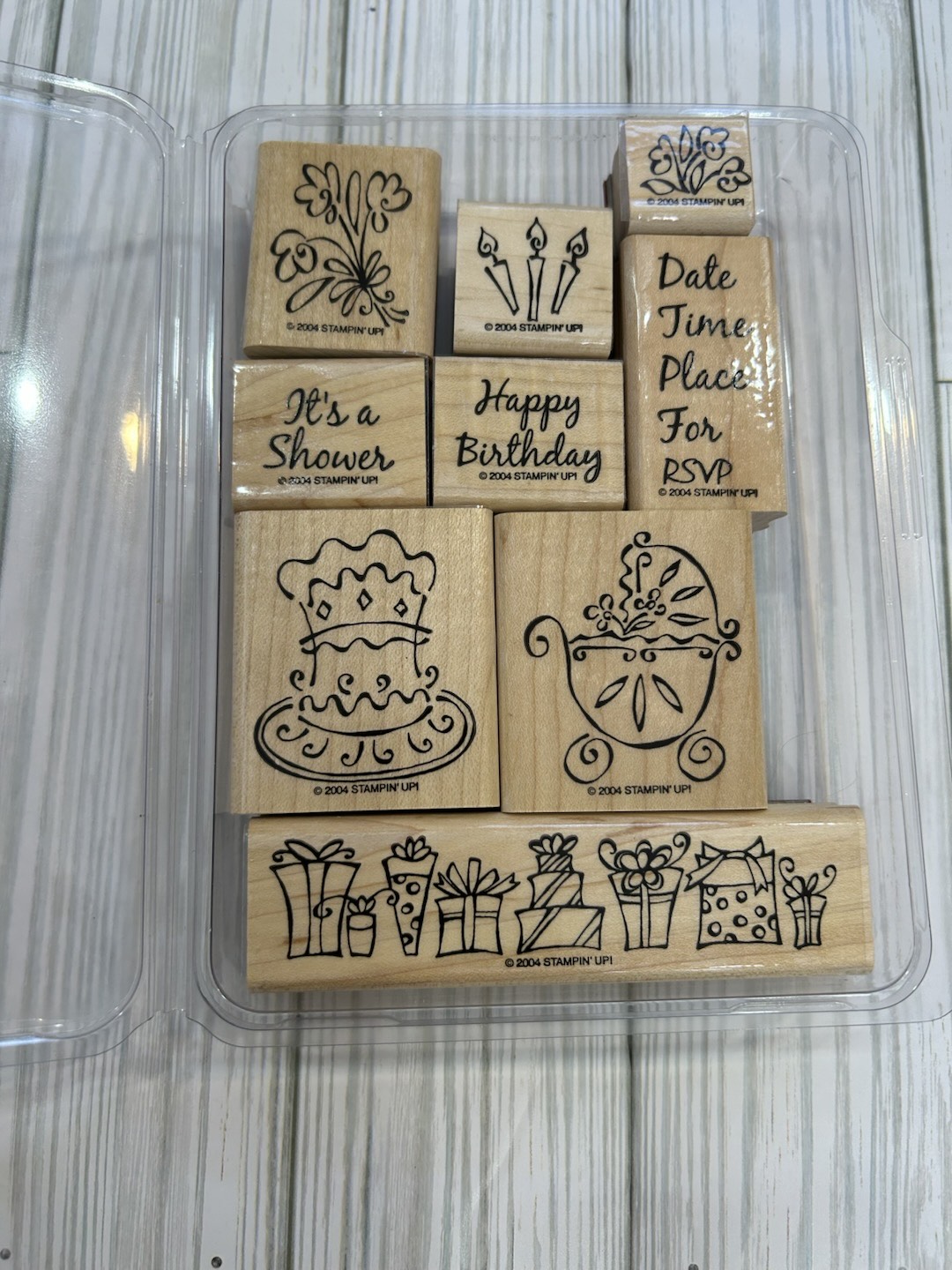 Stampin Up Something To Celebrate Stamp Set (2004)