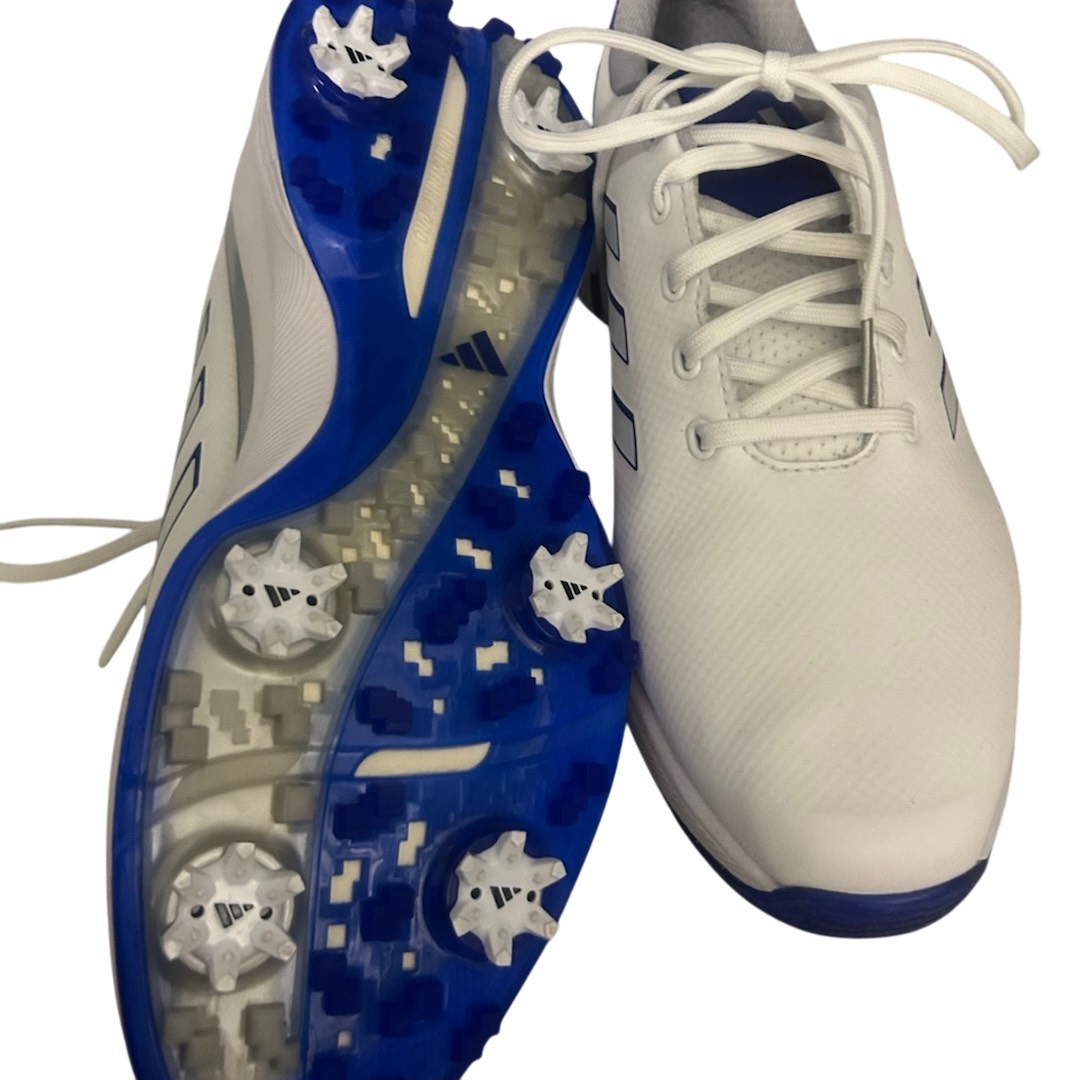New $80 adidas Men's ZG23 Golf Shoes, Footwear White/Lucid