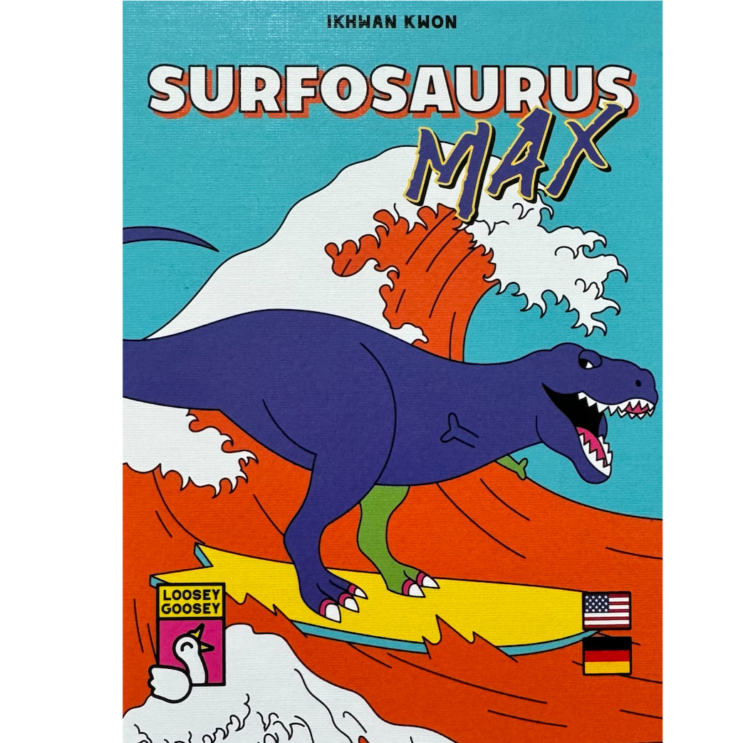 Surfosaurus MAX - Gioco Di Carte Semi-Cooperativo, Set Collection, 2-6 Giocatori