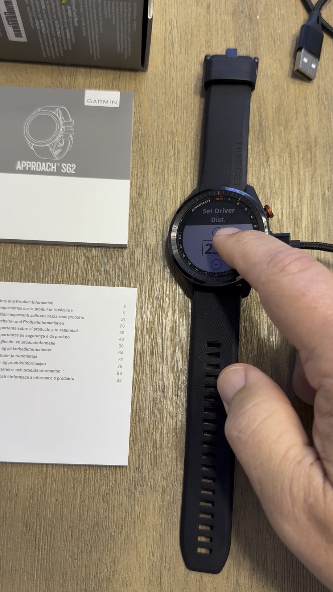 Garmin S62 GPS Watch