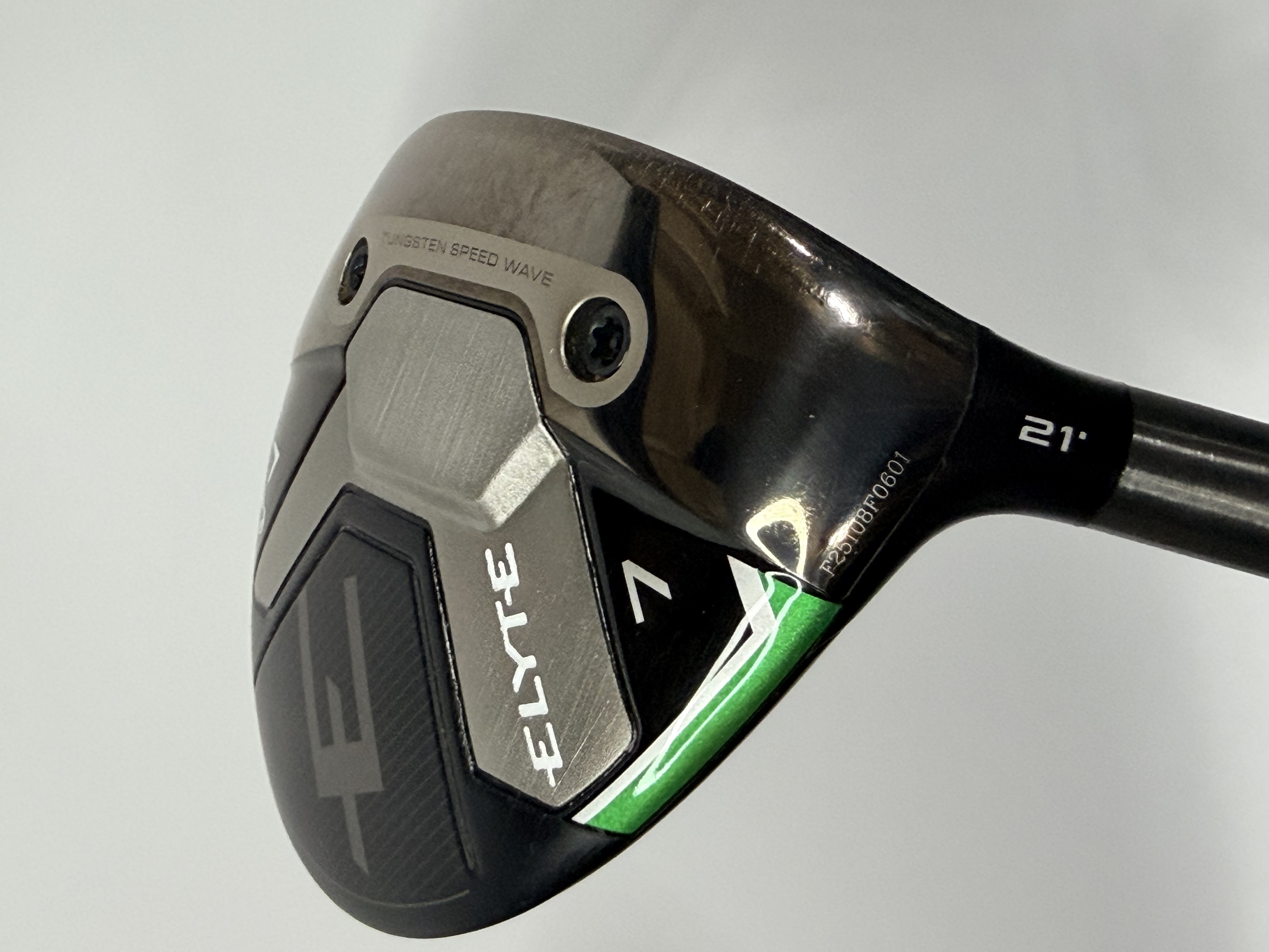 Callaway Elyte 7 Wood 21° Denali Charcoal 60g Stiff Flex 42” Head