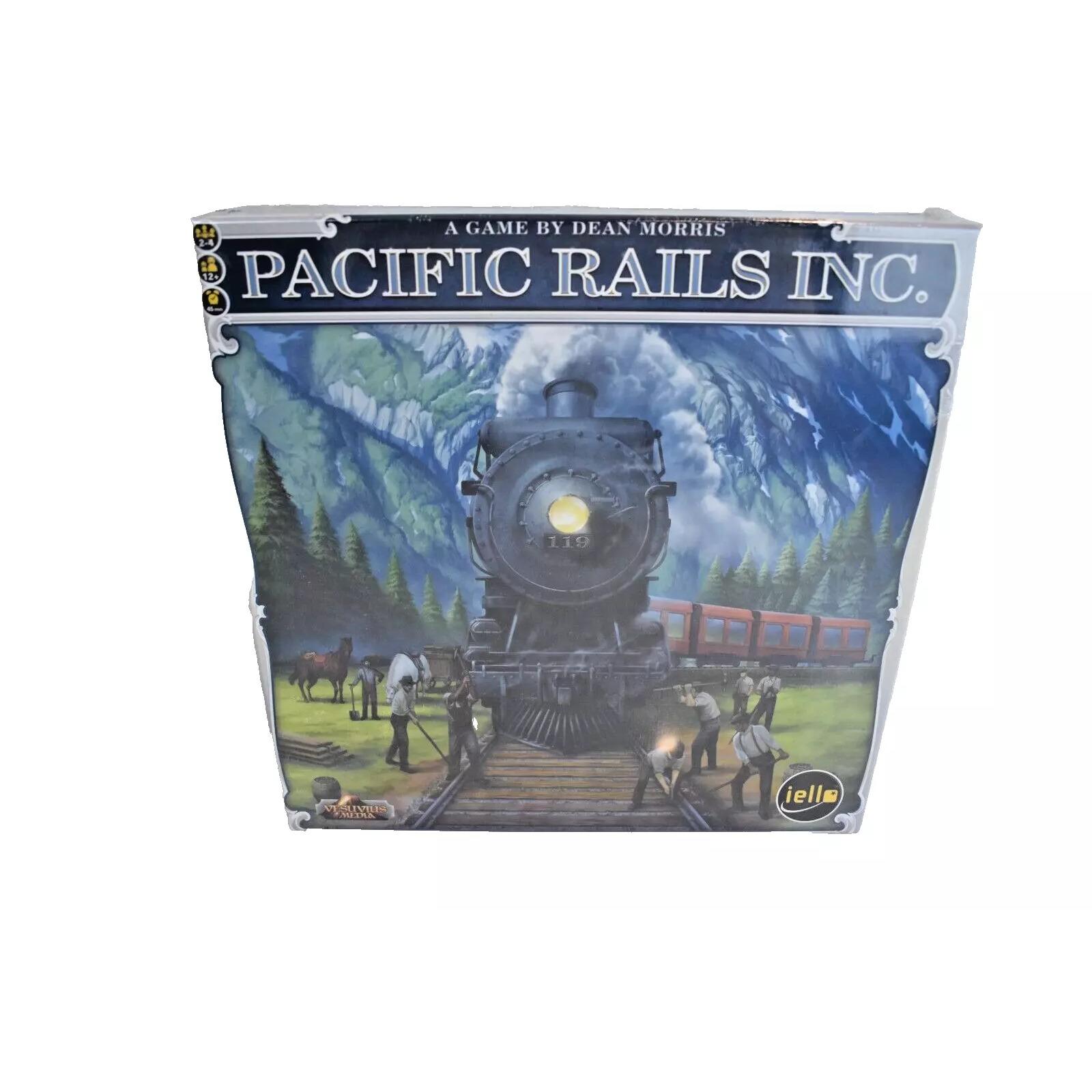 Pacific Rails, Inc - EILLO Strategy Board Game, Family, Ages 12+, 2-4 ...